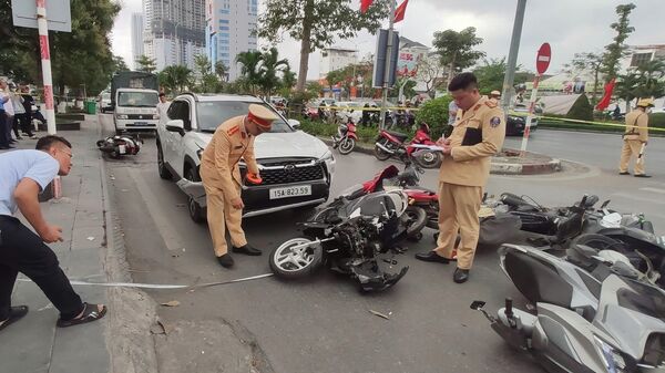 Hải Phòng: Hàng chục người bị thương do “xe điên” húc văng 15 xe máy - Sputnik Việt Nam