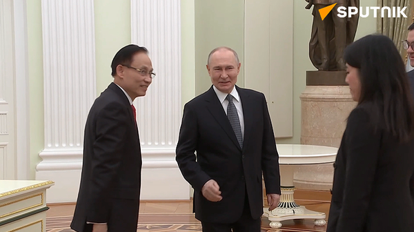 Tổng thống Putin tiếp Bộ trưởng Ngoại giao Việt Nam Lê Hoài Trung tại Điện Kremlin - Sputnik Việt Nam