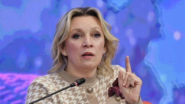 Người phát ngôn chính thức của Bộ Ngoại giao Nga Maria Zakharova Người phát ngôn chính thức của Bộ Ngoại giao Nga Maria Zakharova - Sputnik Việt Nam