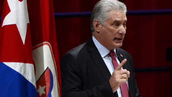 Tổng thống Cuba Miguel Diaz-Canel Bermudez - Sputnik Việt Nam