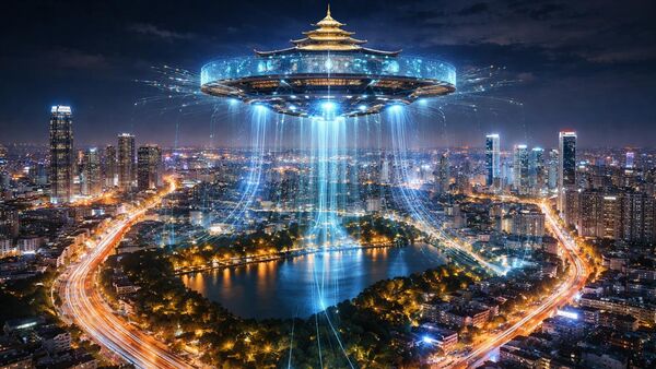 Hà Nội, thành phố thông minh từ không gian:Quản lý nhà nước. Công nghệ vũ trụ (viễn thông, định vị) trở thành hệ thần kinh trung ương của đô thị thông minh - Sputnik Việt Nam