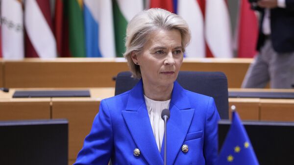 Chủ tịch Ủy ban châu Âu Ursula von der Leyen - Sputnik Việt Nam