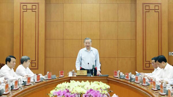 Tổng Bí thư Tô Lâm làm việc với Ban Nội chính Trung ương - Sputnik Việt Nam