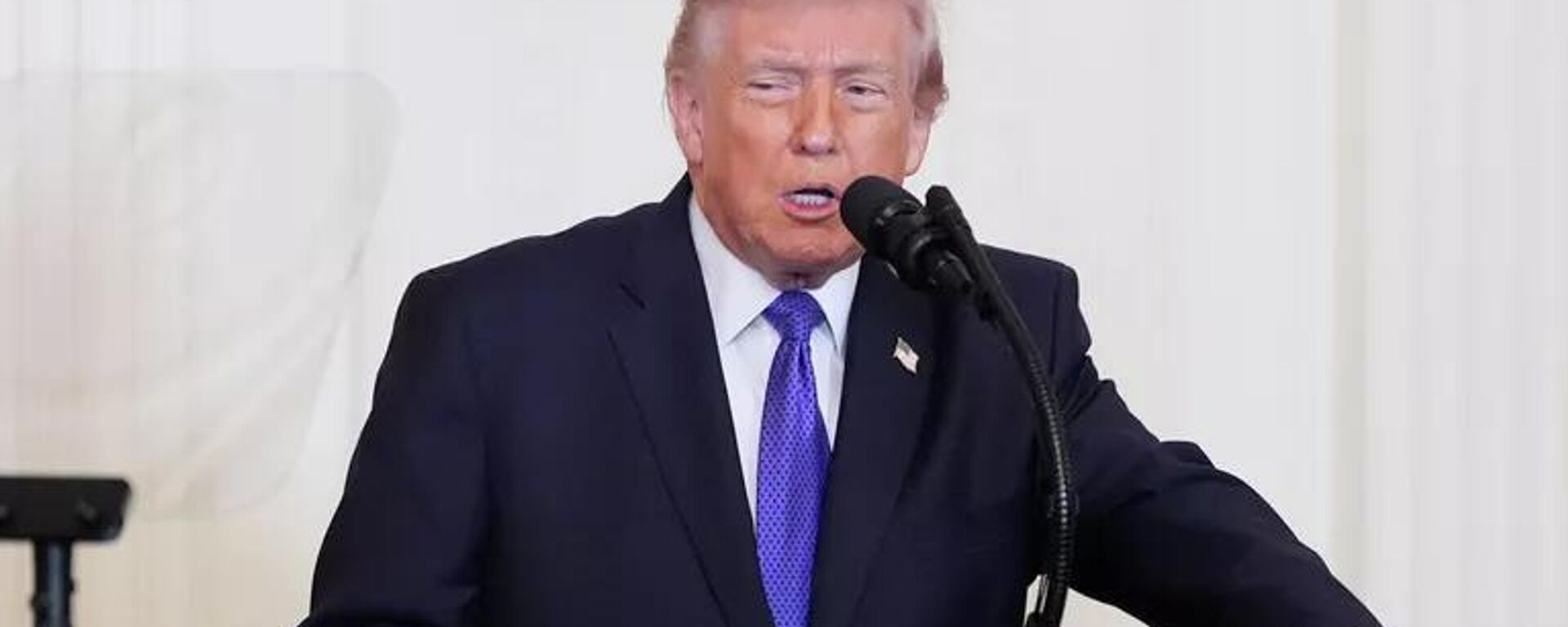 Tổng thống Mỹ Donald Trump có bài phát biểu về Iran trước lễ trao tặng Huân chương Danh dự - Sputnik Việt Nam, 1920, 03.03.2026