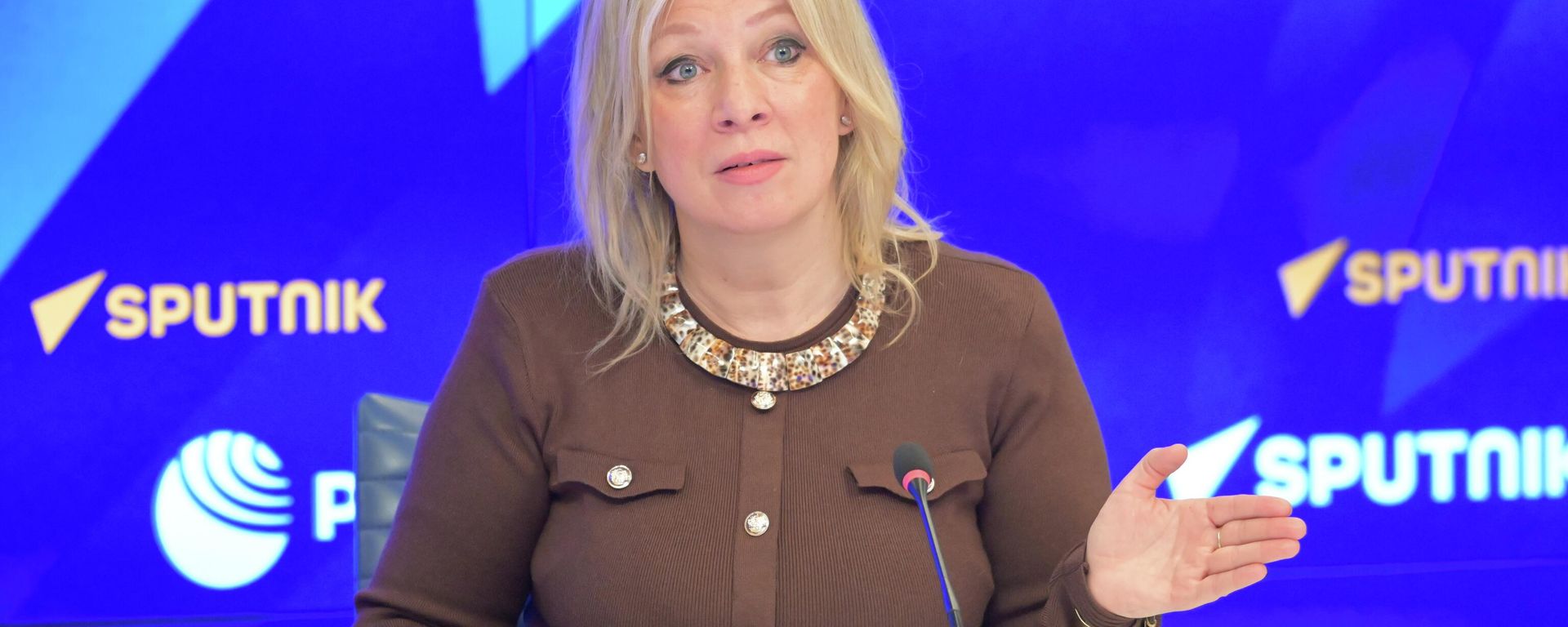 Bà Maria Zakharova, Người phát ngôn Bộ Ngoại giao Nga - Sputnik Việt Nam, 1920, 01.07.2026