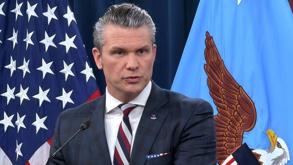 Bộ trưởng Quốc phòng Mỹ Pete Hegseth - Sputnik Việt Nam