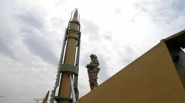 Một binh sĩ thuộc Lực lượng Vệ binh Cách mạng Hồi giáo - Sputnik Việt Nam