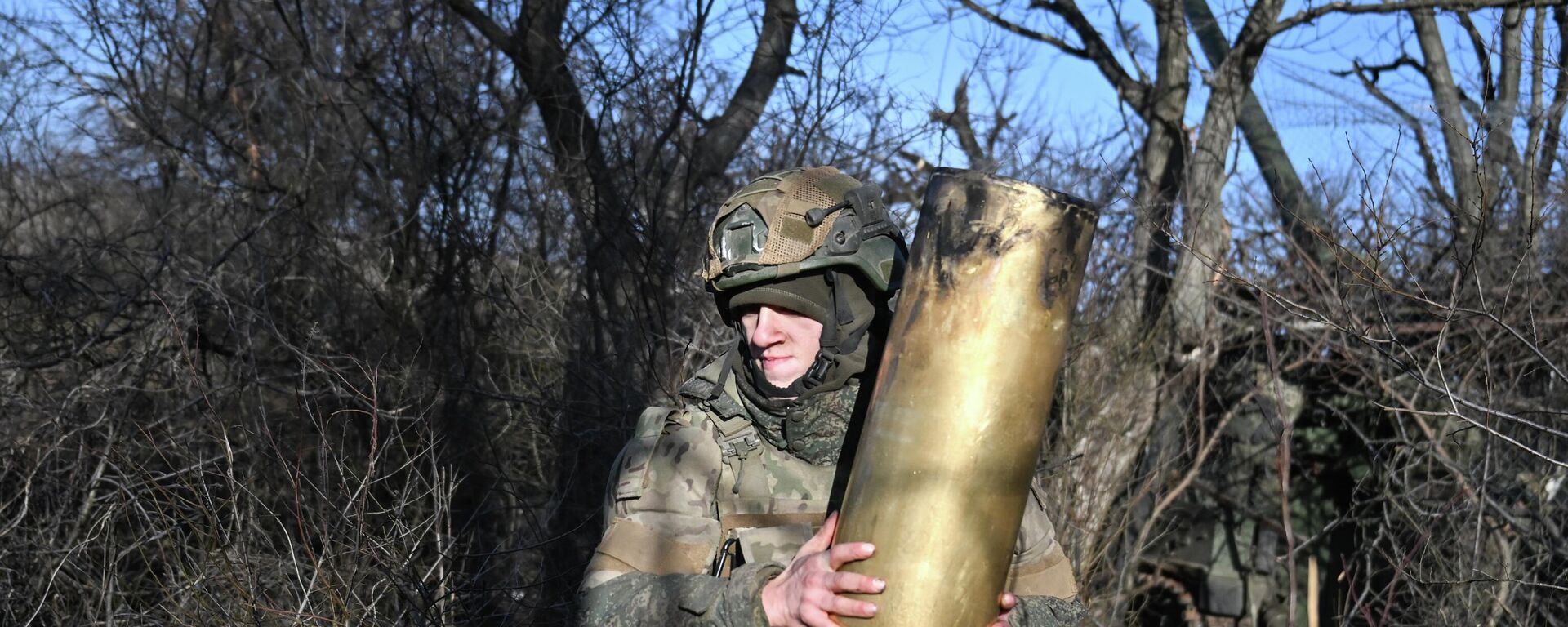 Công tác tác chiến của tổ súng Giatsint-S trên hướng Dnepropetrovsk - Sputnik Việt Nam, 1920, 12.03.2026