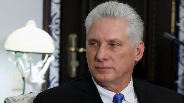 Chủ tịch Cuba Miguel Díaz-Canel - Sputnik Việt Nam