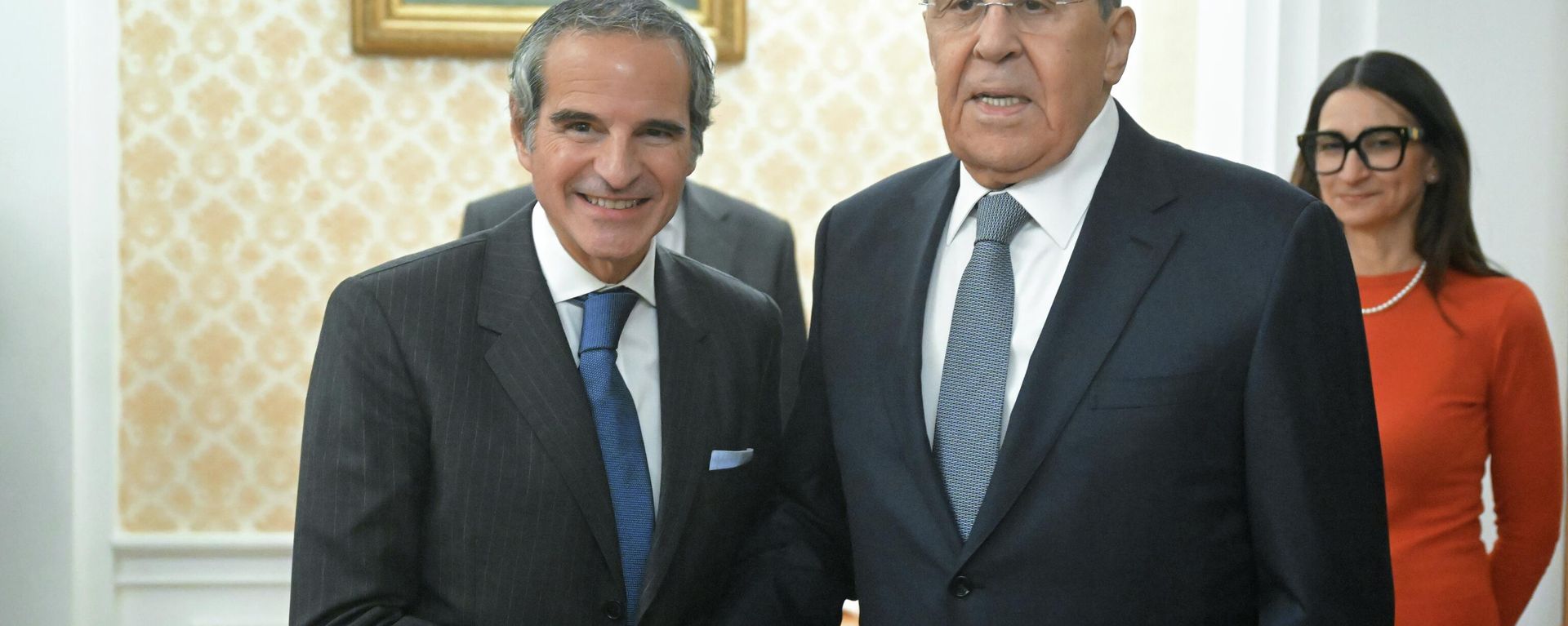 Cuộc gặp giữa Ngoại trưởng Nga Sergey Lavrov và Giám đốc IAEA Rafael Grossi - Sputnik Việt Nam, 1920, 13.03.2026