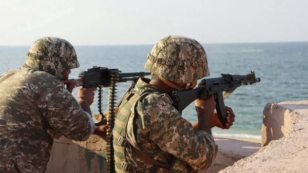 Nhân viên quân sự IRGC - Sputnik Việt Nam