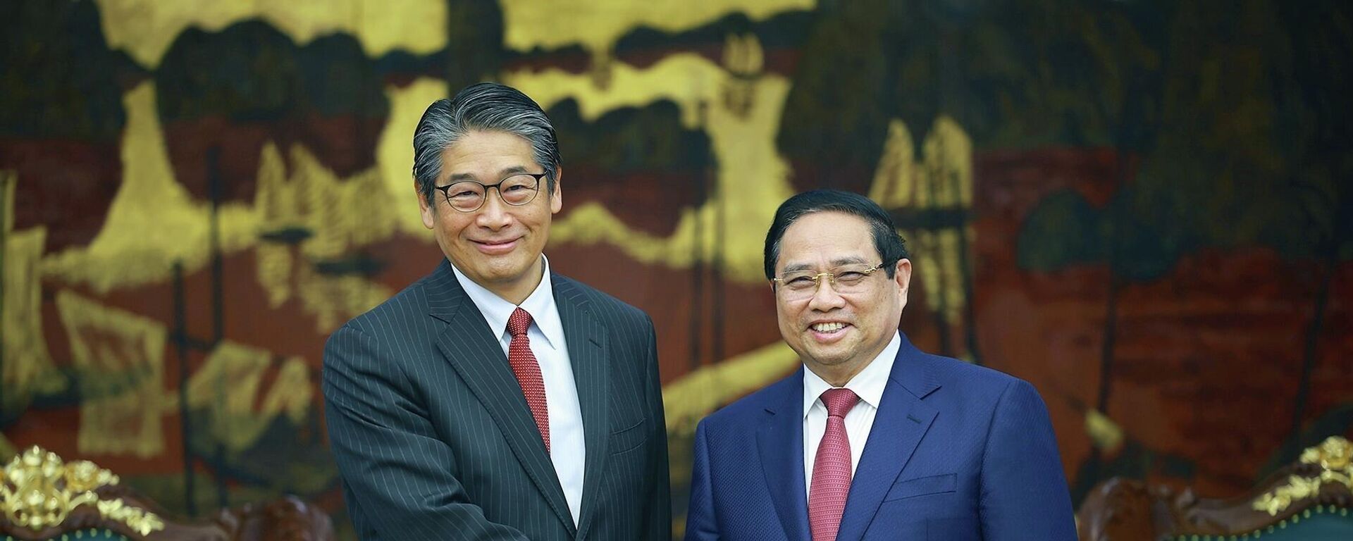 Thủ tướng tiếp Đại sứ Nhật Bản - Sputnik Việt Nam, 1920, 17.03.2026