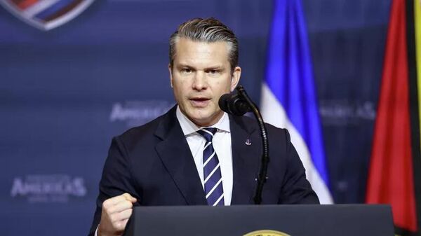 Bộ trưởng Chiến tranh Hoa Kỳ Pete Hegseth - Sputnik Việt Nam
