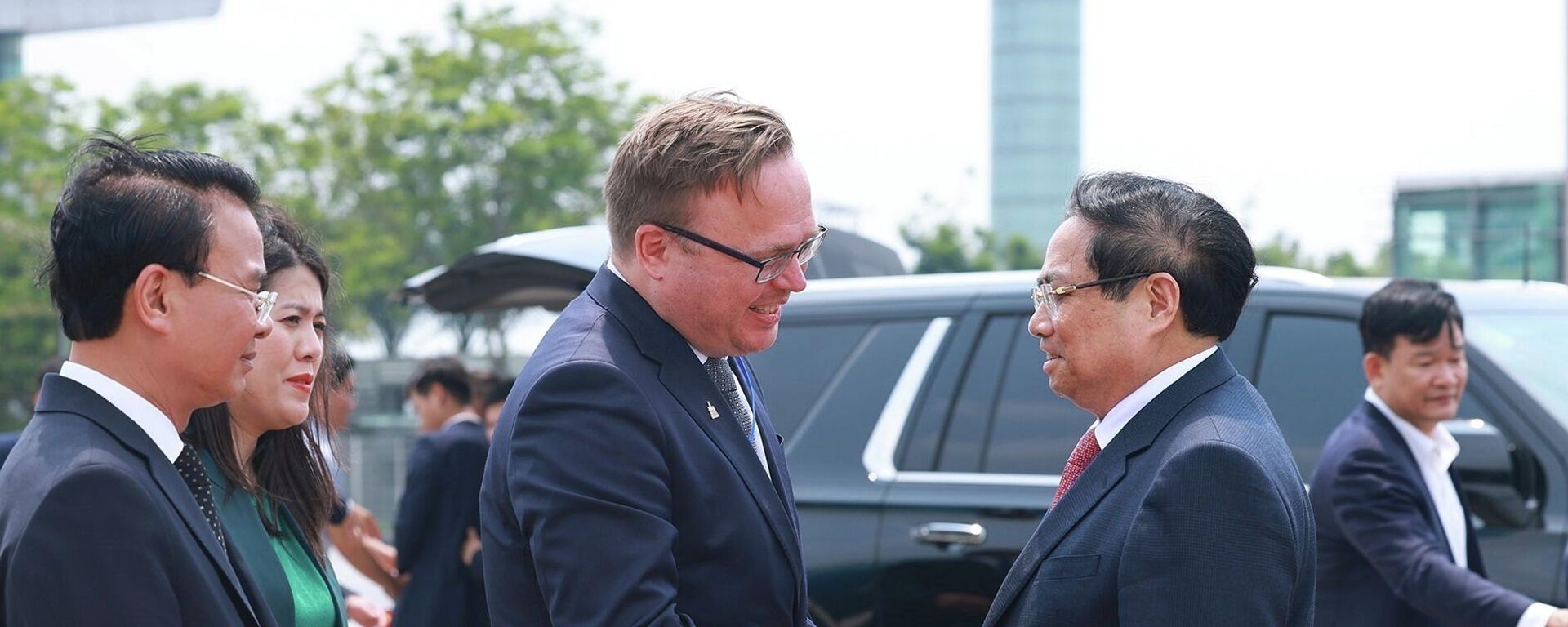 Thủ tướng Phạm Minh Chính lên đường thăm chính thức Liên bang Nga - Sputnik Việt Nam, 1920, 22.03.2026