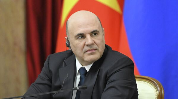 Thủ tướng Mikhail Mishustin tiến hành hội đàm với Thủ tướng Việt Nam Phạm Minh Chính - Sputnik Việt Nam