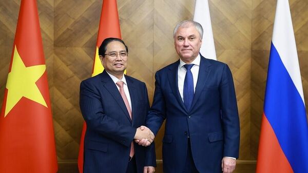 Thủ tướng hội kiến Chủ tịch Duma Quốc gia Liên bang Nga - Sputnik Việt Nam