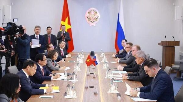 Thủ tướng gặp Thư ký Hội đồng An ninh Liên bang Nga - Sputnik Việt Nam