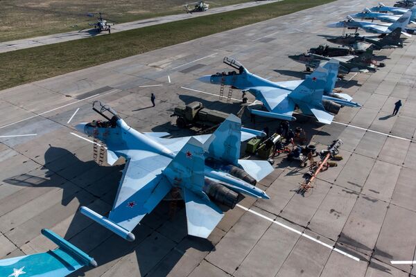 Máy bay chiến đấu đa năng Su-30SM. - Sputnik Việt Nam