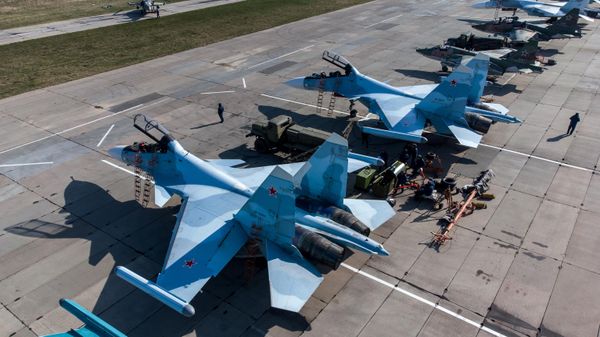 Máy bay chiến đấu đa năng Su-30SM. - Sputnik Việt Nam