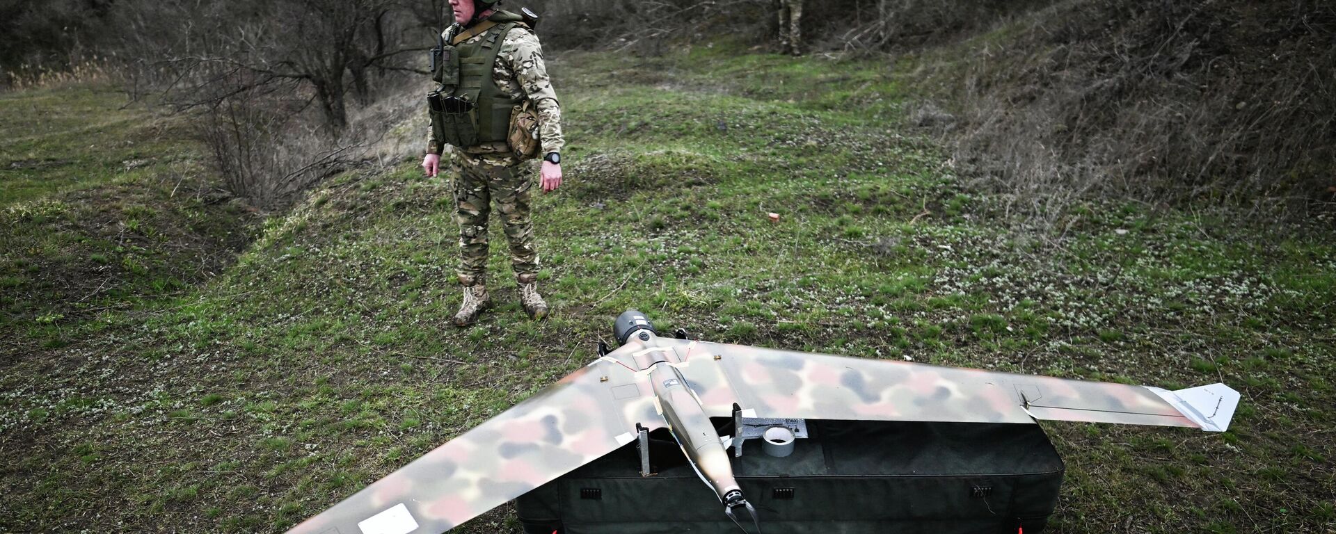 Công tác chiến đấu của phi hành đoàn UAV thuộc nhóm quân Trung tâm theo hướng Dobropolye Công tác chiến đấu của phi hành đoàn UAV thuộc nhóm quân Trung tâm theo hướng Dobropolye - Sputnik Việt Nam, 1920, 25.03.2026