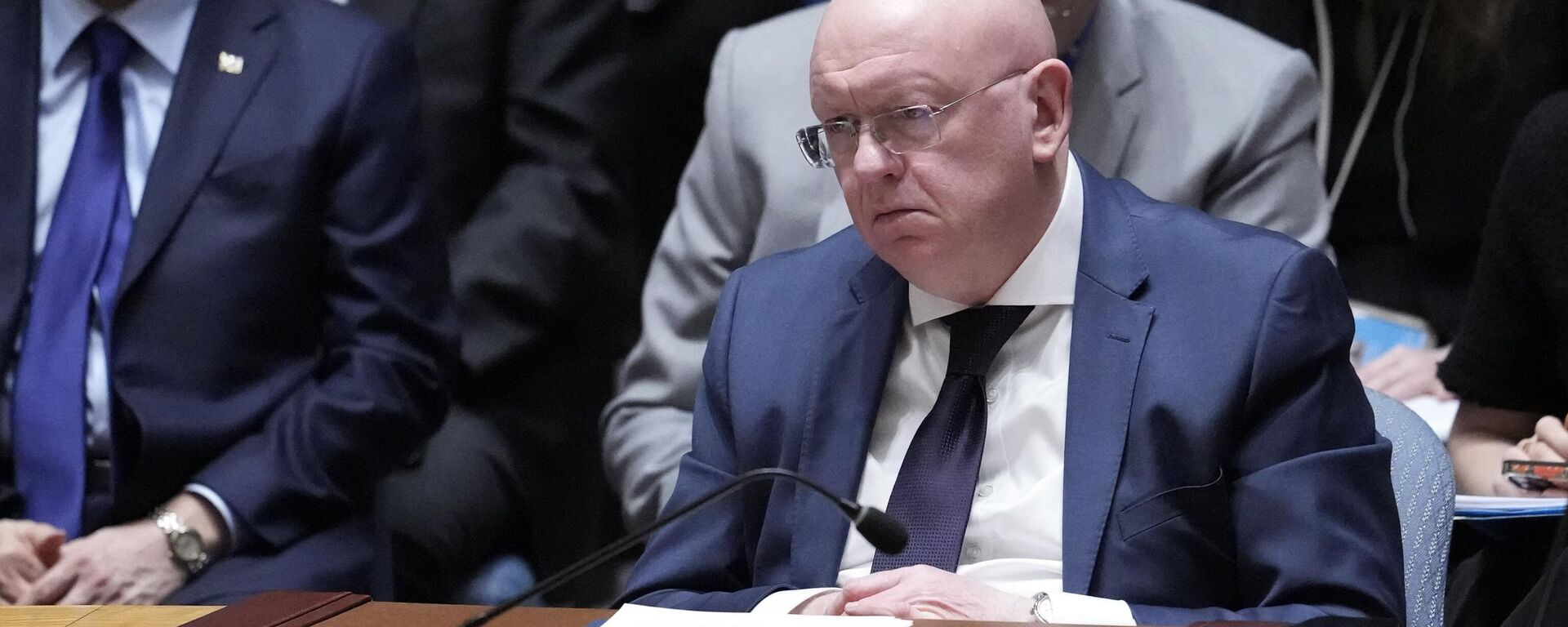 Ông Vasily Nebenzya, Đại diện thường trực của Nga tại Liên Hợp Quốc - Sputnik Việt Nam, 1920, 31.03.2026