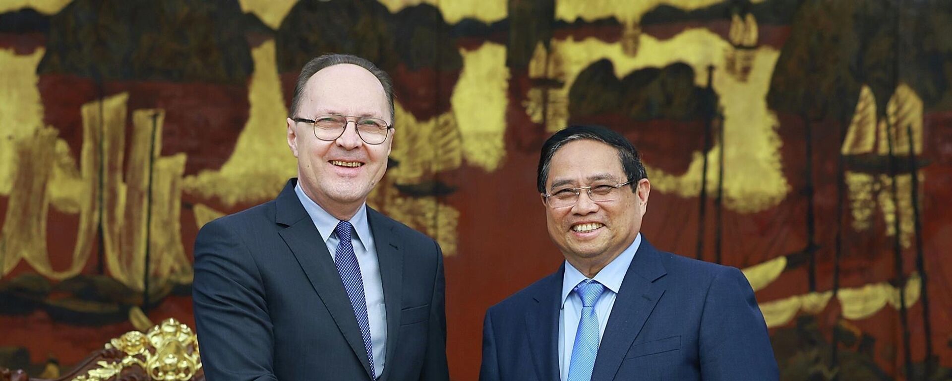 Thủ tướng Phạm Minh Chính tiếp Đại sứ Liên bang Nga  - Sputnik Việt Nam, 1920, 02.04.2026