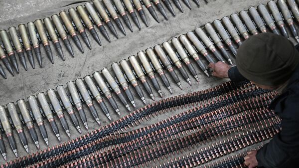 Bảo dưỡng phương tiện chiến đấu theo hướng Zaporozhye - Sputnik Việt Nam