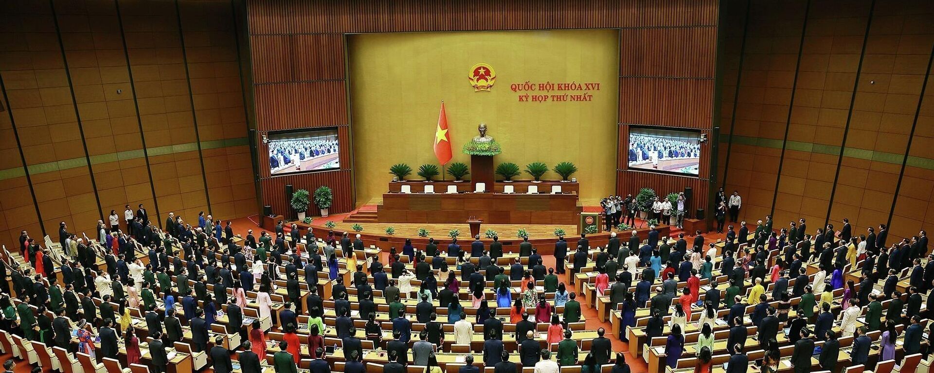 Khai mạc trọng thể Kỳ họp thứ Nhất, Quốc hội khóa XVI - Sputnik Việt Nam, 1920, 06.04.2026