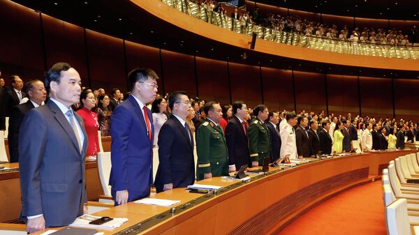 Khai mạc trọng thể Kỳ họp thứ Nhất, Quốc hội khóa XVI - Sputnik Việt Nam
