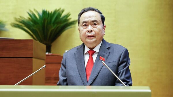 Đồng chí Trần Thanh Mẫn được bầu làm Chủ tịch Quốc hội khóa XVI - Sputnik Việt Nam