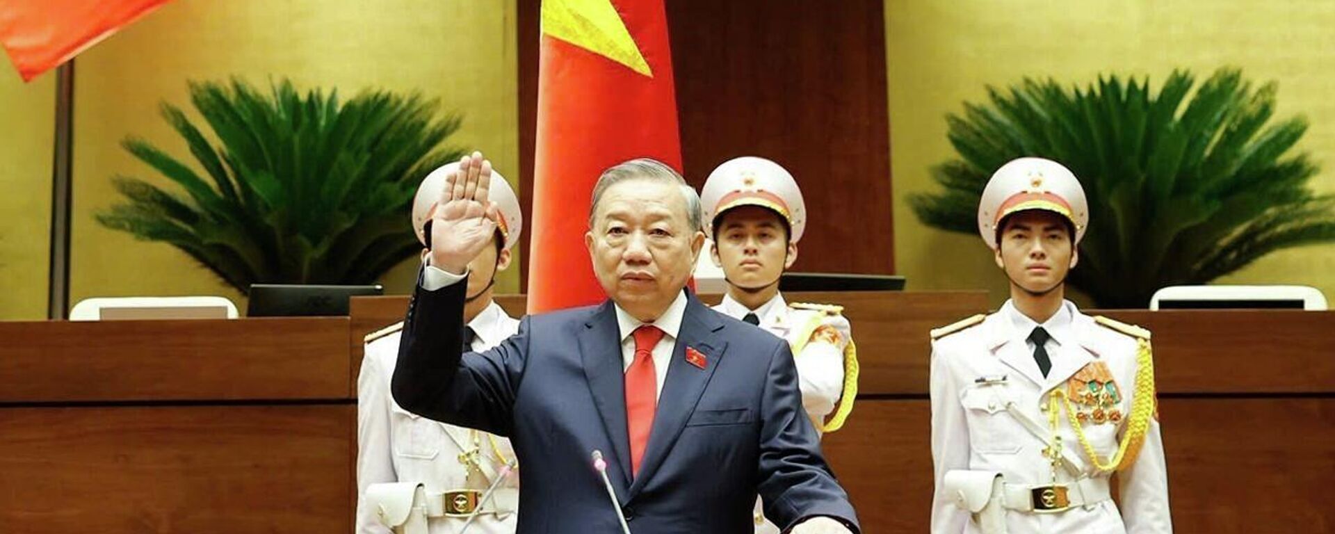 Lễ tuyên thệ nhậm chức của Chủ tịch nước Tô Lâm - Sputnik Việt Nam, 1920, 07.04.2026