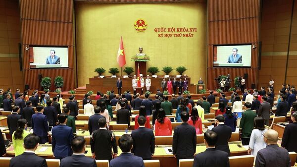 Lễ tuyên thệ nhậm chức của Chủ tịch nước Tô Lâm - Sputnik Việt Nam