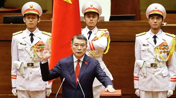 Lễ tuyên thệ nhậm chức của Thủ tướng Chính phủ Lê Minh Hưng - Sputnik Việt Nam