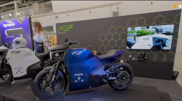 Những mẫu xe máy điện đô thị sản xuất hàng loạt được giới thiệu tại triển lãm MotoVesna-2026 - Sputnik Việt Nam