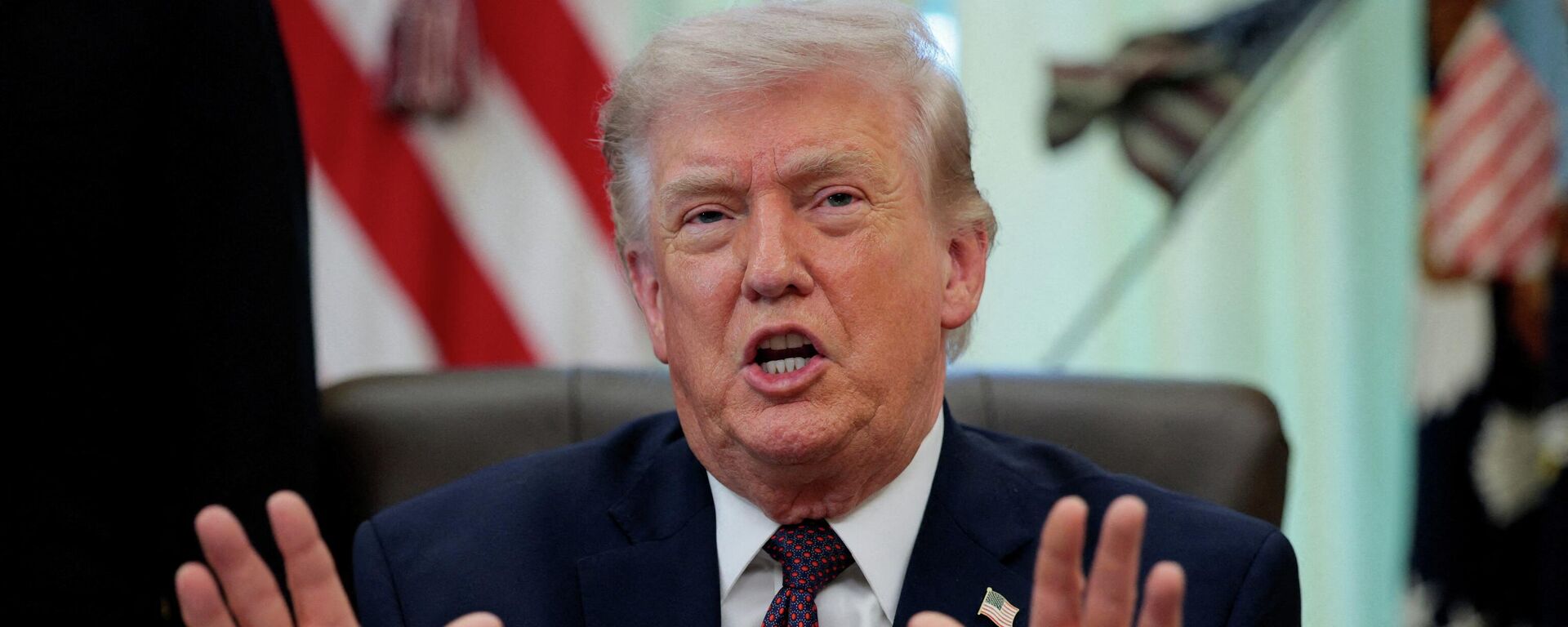 Tổng thống Mỹ Donald Trump  - Sputnik Việt Nam, 1920, 13.04.2026