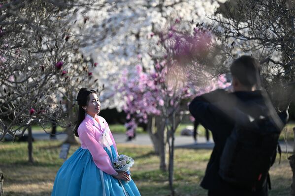 Vườn Bách thảo ở Bình Nhưỡng. - Sputnik Việt Nam