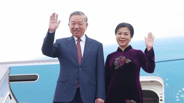 Tổng Bí thư, Chủ tịch nước Tô Lâm và Phu nhân đến Sân bay quốc tế Bắc Kinh - Sputnik Việt Nam