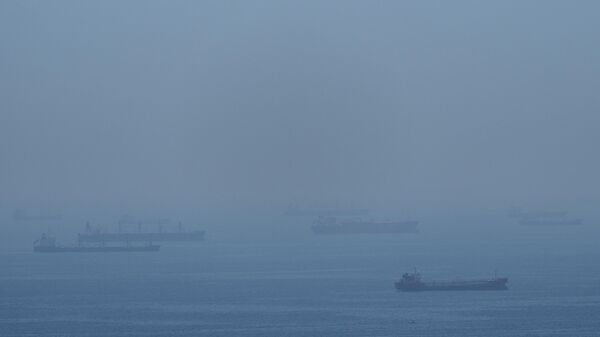 Các tàu chở dầu tại eo biển Hormuz - Sputnik Việt Nam