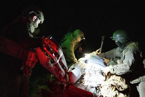 Các hoạt động tác chiến của phân đội UAV "Kontora" tại khu vực mặt trận Kupyansk. - Sputnik Việt Nam