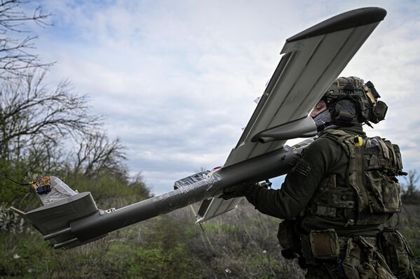 Các hoạt động tác chiến của phân đội UAV "Kontora" tại khu vực mặt trận Kupyansk. - Sputnik Việt Nam