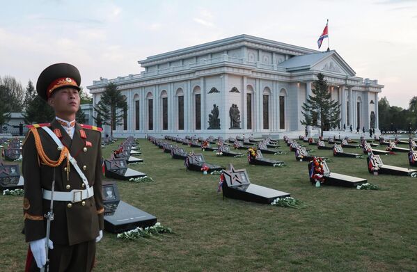 Tổ hợp Bảo tàng và Khu Tưởng niệm ở Bình Nhưỡng, dành tôn vinh chiến công của các anh hùng trong chiến dịch quân sự ở nước ngoài. - Sputnik Việt Nam