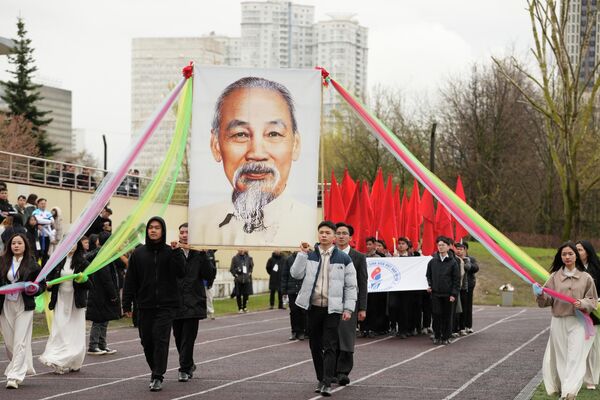 Lễ diễu hành tại Lễ Khai mạc - Sputnik Việt Nam