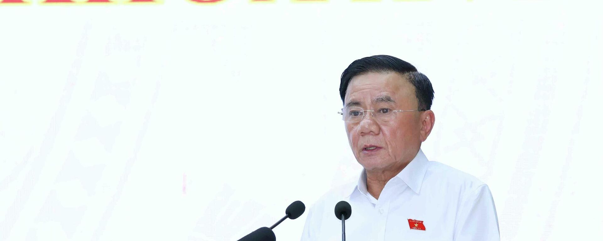 Đồng chí Trần Cẩm Tú, Uỷ viên Bộ Chính trị, Thường trực Ban Bí thư trả lời, làm rõ ý kiến của cử tr - Sputnik Việt Nam, 1920, 05.05.2026