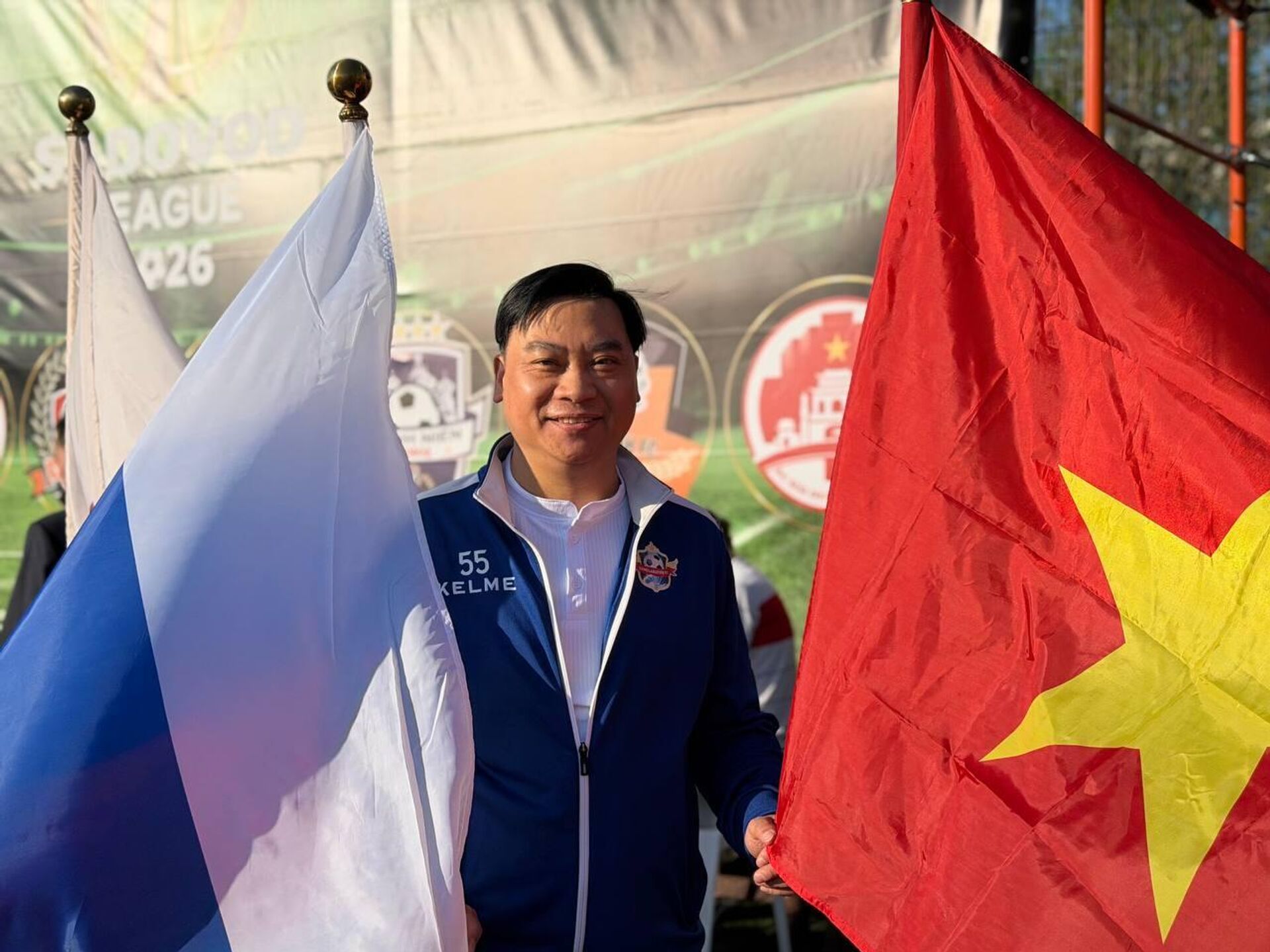 Nguyễn Thế Hiếu, đại diện CLB bóng đá Sông La Hà Tĩnh - Sputnik Việt Nam, 1920, 07.05.2026