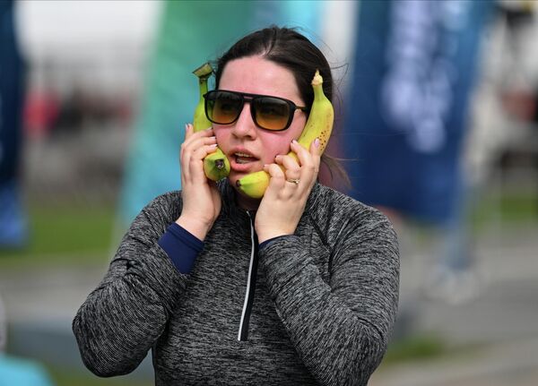 Một vận động viên nữ tham gia Giải marathon Quốc gia Kazan trong cuộc đua cự ly 10 km, Nga. - Sputnik Việt Nam