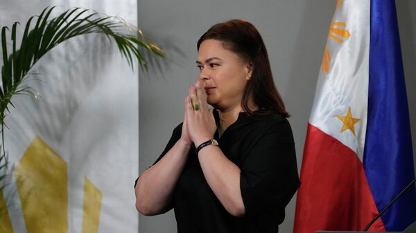 Phó Tổng thống Philippines Sara Duterte - Sputnik Việt Nam