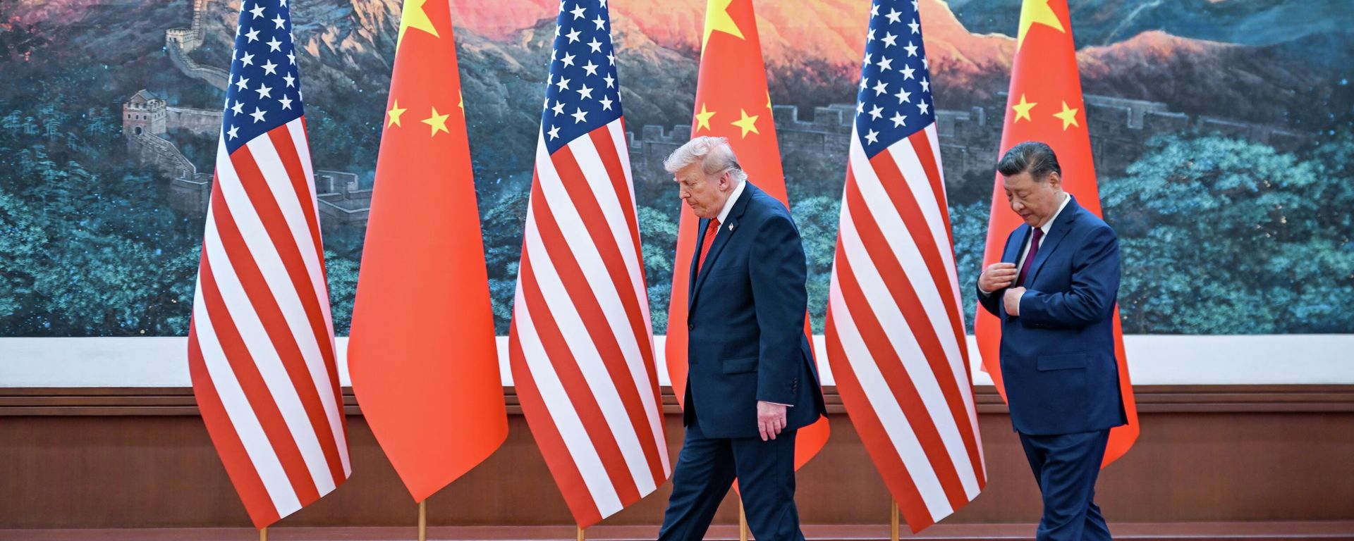 Donald Trump và Tập Cận Bình - Sputnik Việt Nam, 1920, 16.09.2026