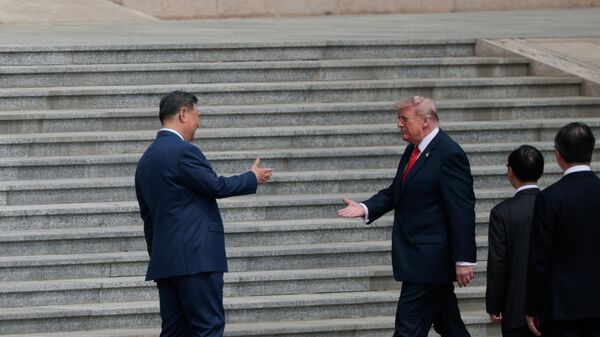 Donald Trump và Tập Cận Bình Donald Trump và Tập Cận Bình - Sputnik Việt Nam