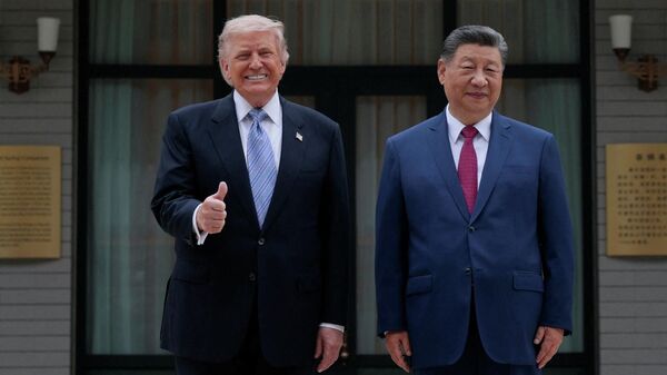 Визит Дональда Трампа в Китай - Sputnik Việt Nam