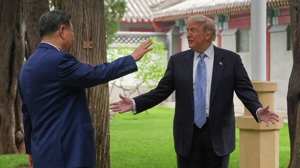 Визит Дональда Трампа в Китай - Sputnik Việt Nam
